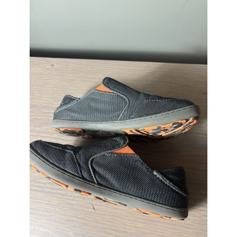 Olukai Kids Nohea Mesh Boys B Dark Shadow/Blaze Size B5 - Picture 5 of 8